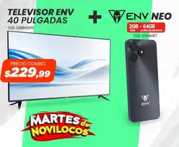 Novicompu Televisor env 40" + env neo oferta