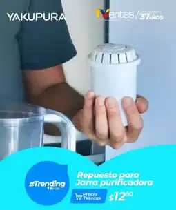 TVentas Yakupura repuesto para jarra purificadora oferta
