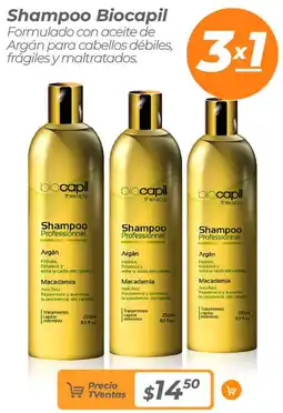 TVentas Biocapil shampoo oferta