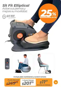 TVentas Sit fit elliptical oferta