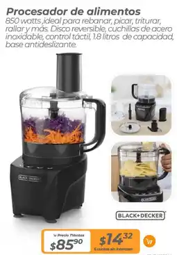 TVentas Black+decker procesador de alimentos oferta