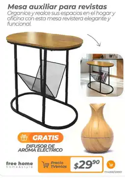 TVentas Mesa auxiliar para revistas oferta