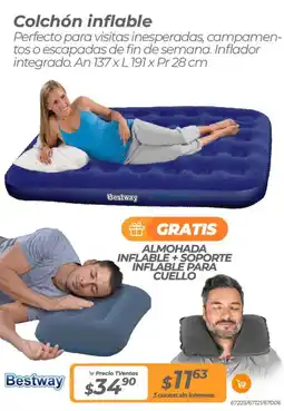 TVentas Bestway colchón inflable oferta