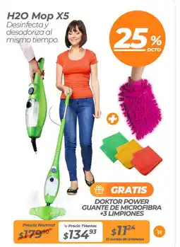 TVentas H2o mop x5 oferta