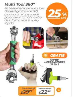 TVentas Multi tool 360° oferta
