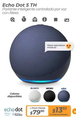 TVentas Echo dot 5 th oferta