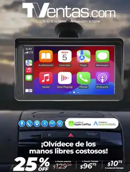 TVentas ¡olvídece de los manos libres costosos! oferta