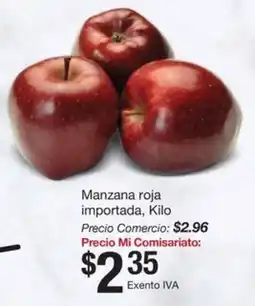 Mi Comisariato Manzana roja importada oferta