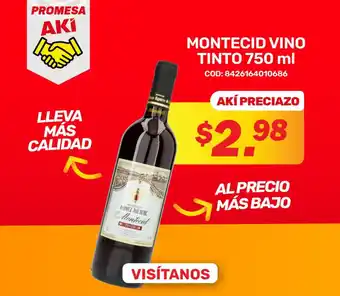 Montecid vino tinto