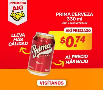 Prima cerveza