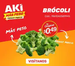 Akí Brócoli oferta