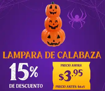 Lampara de calabaza