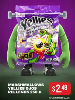 Tia Marshmallows yellies ojos rellenos oferta