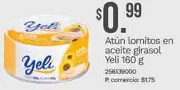 Tia Yeli atún lomitos en aceite girasol oferta