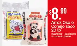 Tia Arroz oso o conejo saco oferta