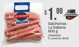 Tia La italiana salchichas oferta