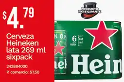 Tia Heineken cerveza lata sixpack oferta
