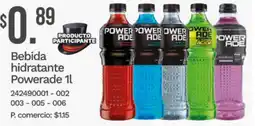 Tia Powerade bebida hidratante oferta