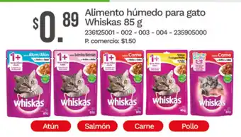 Tia Whiskas alimento húmedo para gato oferta