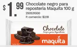 Tia Maquita chocolate negro para reposteria oferta