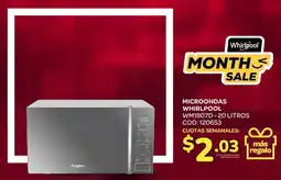 Artefacta Whirlpool microondas oferta