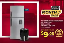 Artefacta Whirlpool refrigeradora oferta