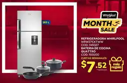 Artefacta Whirlpool refrigeradora oferta