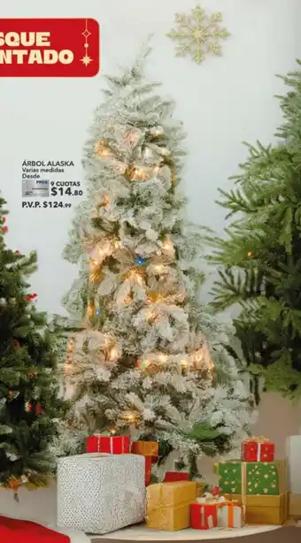 Pycca Árbol alaska varias medidas oferta