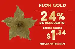 Coral Hipermercados Flor gold oferta