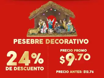 Coral Hipermercados Pesebre decorativo oferta
