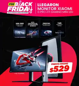 Novicompu Xiaomi monitor G Pro 271 gaming mini LED oferta