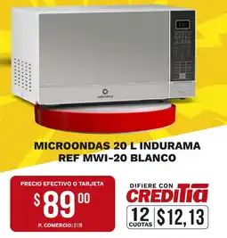 Tia Indurama microondas oferta