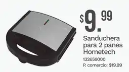 Tia Hometech sanduchera para 2 panes oferta