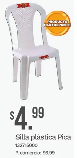 Tia Pica silla plástica oferta