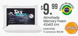 Tia Almohada memory foam oferta