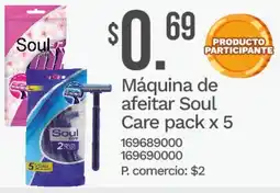 Tia Soul care máquina de afeitar oferta