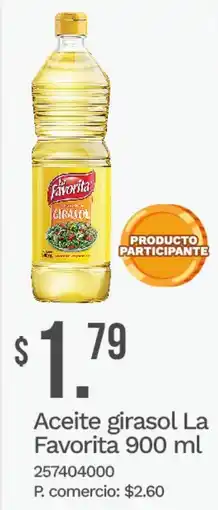 Tia La favorita aceite girasol oferta