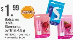 Tia Elements by trial balsamo labial oferta