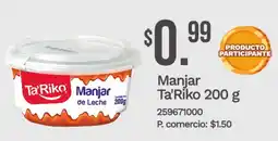Tia Ta'riko manjar de leche oferta