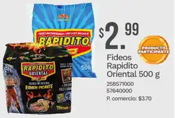 Tia Rapidito oriental fideos oferta