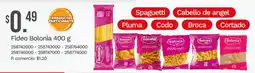 Tia Bolonia fideo oferta