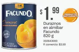 Tia Facundo duraznos en almíbar oferta