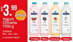 Tia Chiveria yogurt oferta
