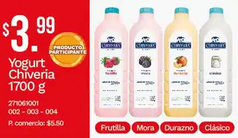 Tia Chiveria yogurt oferta