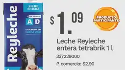 Tia Reyleche leche entera tetrabrik oferta