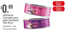 Tia Nutrapro alimento húmedo para gato lata oferta