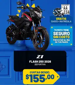 Orve Hogar Z1 flash 250 2026 deportiva oferta