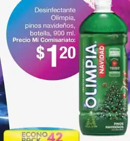 Mi Comisariato Olimpia desinfectante pinos navideños, botella oferta