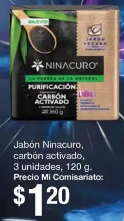 Mi Comisariato Ninacuro jabón carbón activado oferta