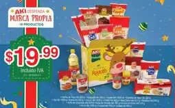 Akí Aki despensa marca propia oferta